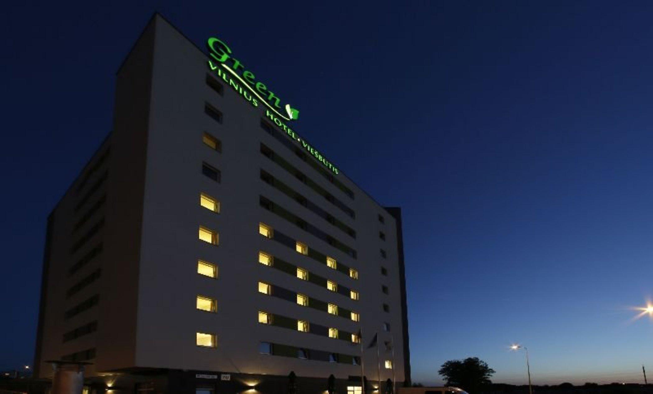 Green Vilnius Hotel Bagian luar foto